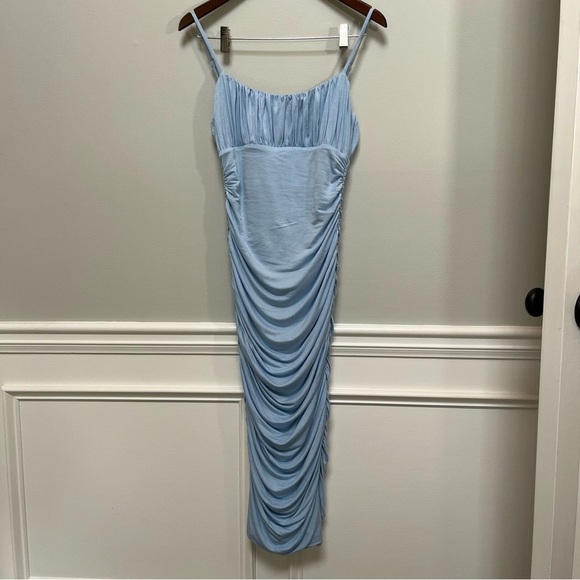 Lovers + Friends Sky Blue Midi Dress - Picture 6 of 9